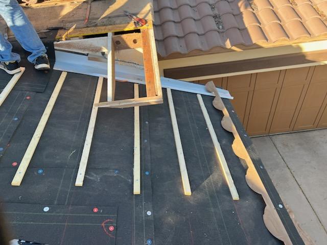 A Roof Ready for Tile Installation